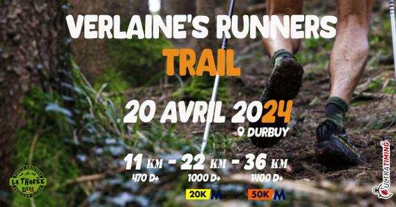 Verlaine's Runners Trail  2024 -  22 km - 1000 D+