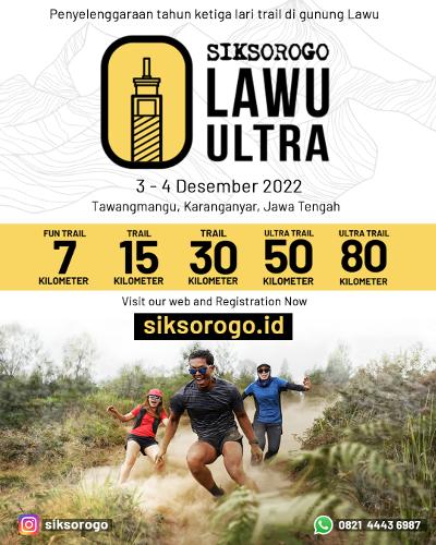 Siksorogo Lawu Ultra  2022 - Trail 30Km