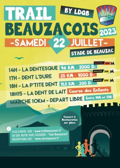 trail beauzacois 2022 - LA P'TITE DENT