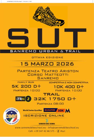 SANREMO TRAIL 32K  2025 - Trail 32K
