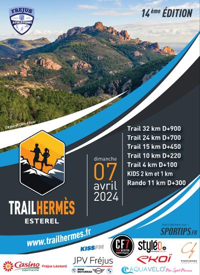 TRAIL HERMES ESTEREL 2024 - 24 KM